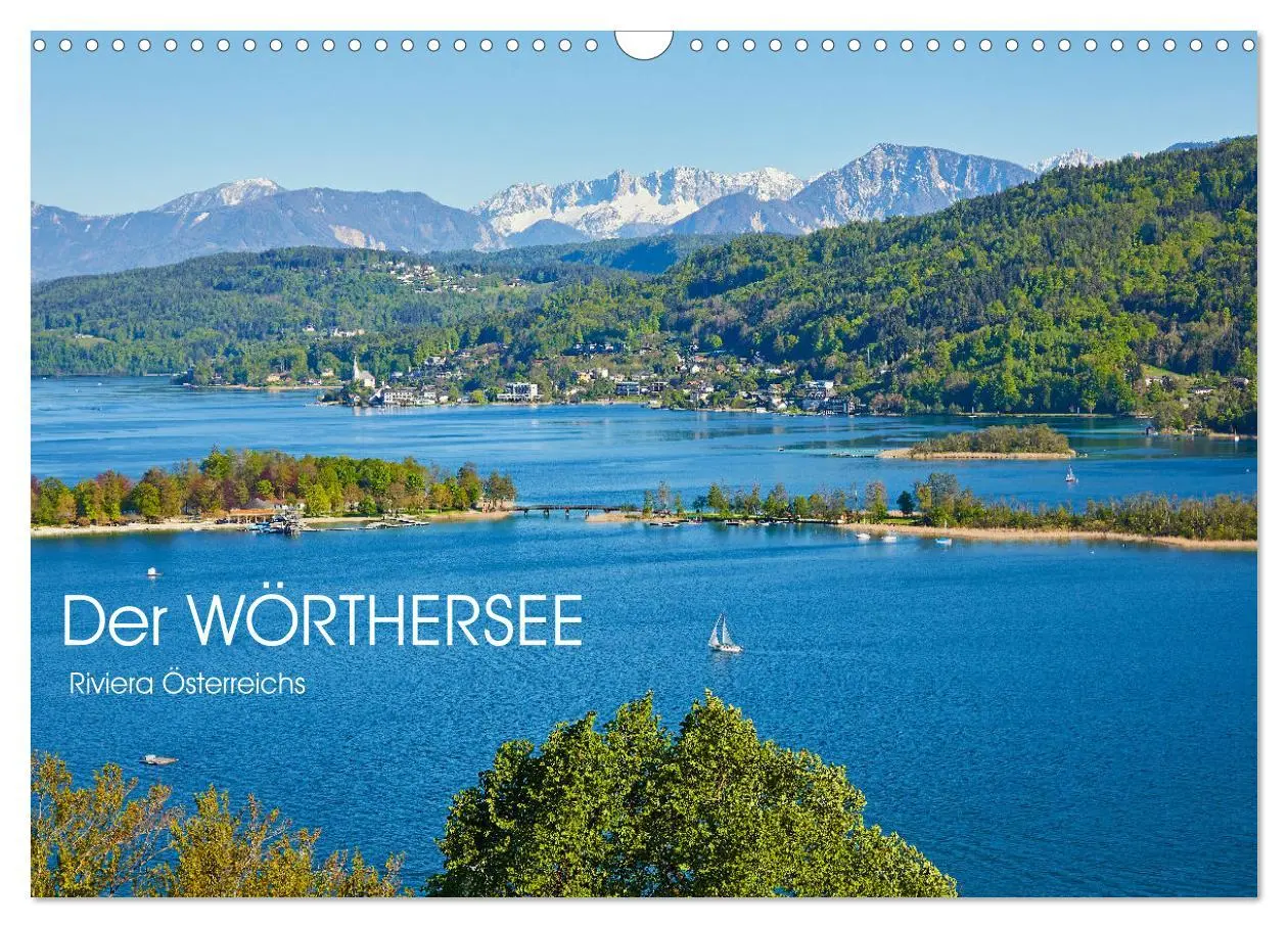 Cover: 9783457831199 | Der Wörthersee - Österreichs Riviera (Wandkalender 2026 DIN A3...