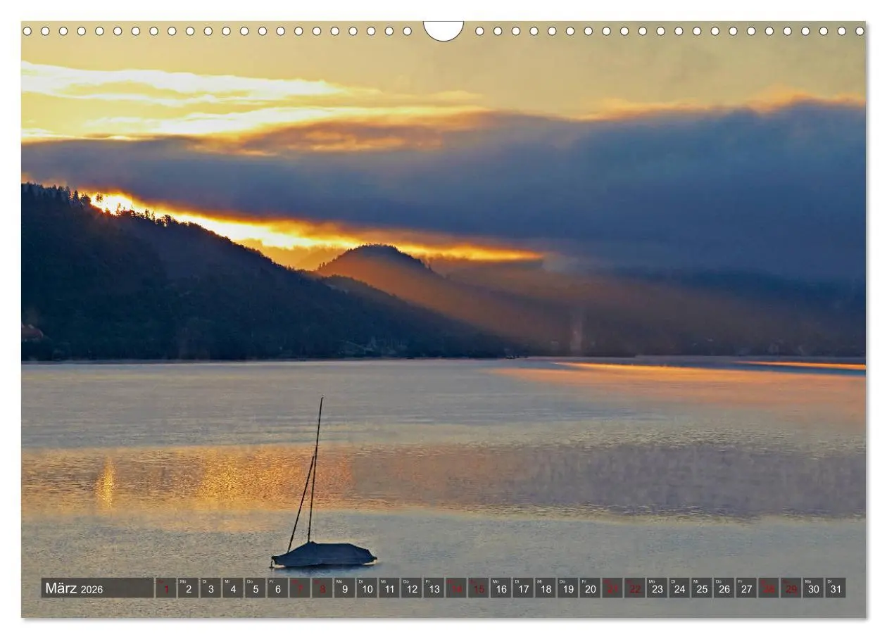 Bild: 9783457831199 | Der Wörthersee - Österreichs Riviera (Wandkalender 2026 DIN A3...