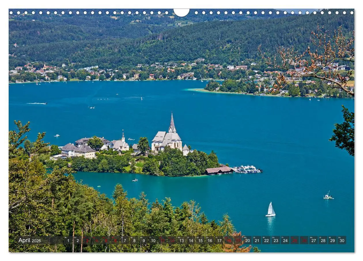 Bild: 9783457831199 | Der Wörthersee - Österreichs Riviera (Wandkalender 2026 DIN A3...