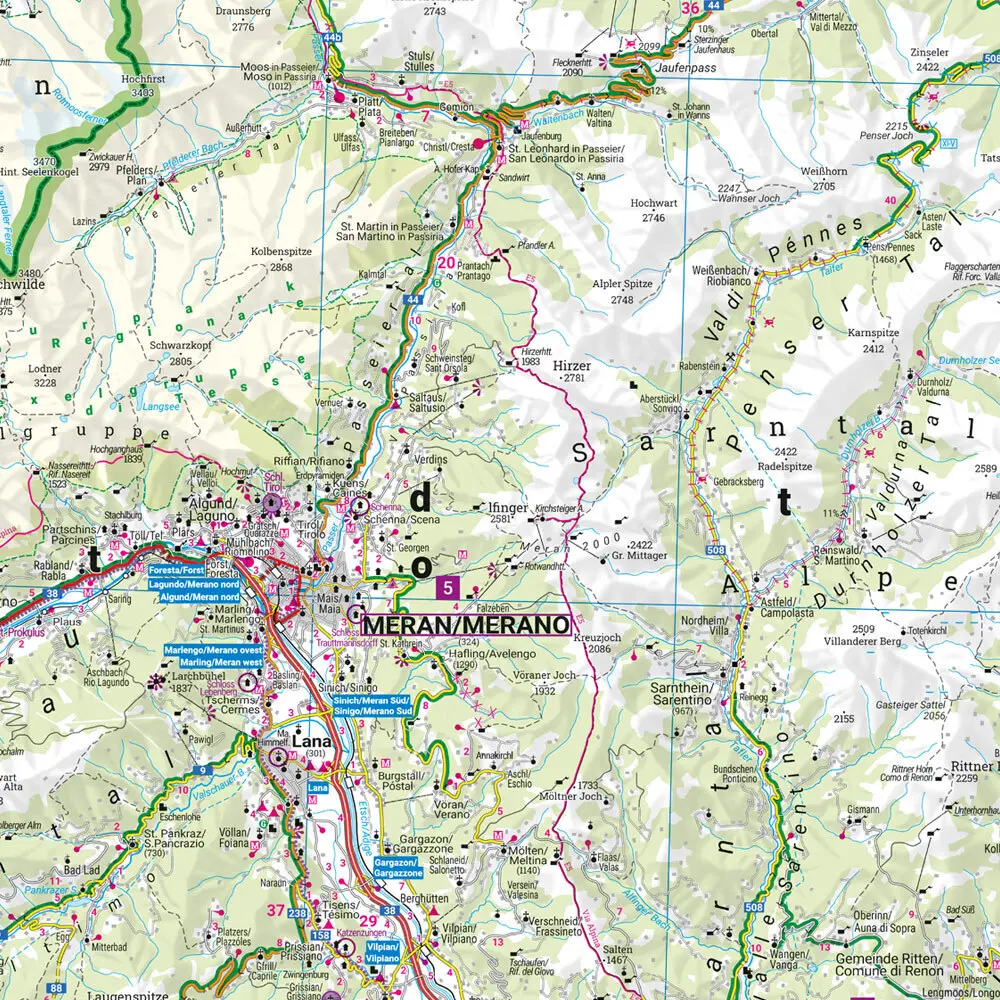 Bild: 9783707921199 | freytag &amp; berndt Straßenkarte Südtirol 1:150.000 | (Land-)Karte | 2022