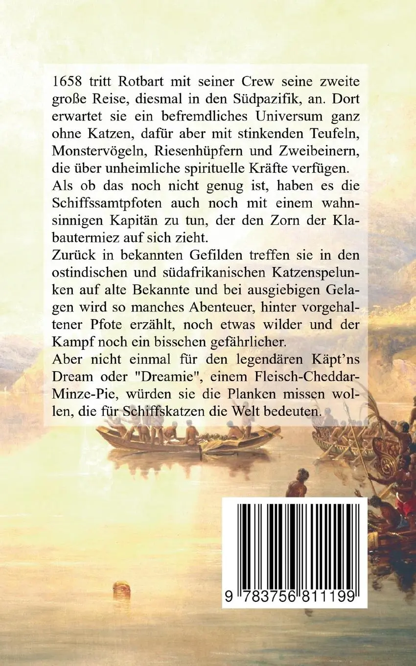 Rückseite: 9783756811199 | Rotbartsaga | Südpazifische Abenteuer | Wolfgang Schwerdt | Buch