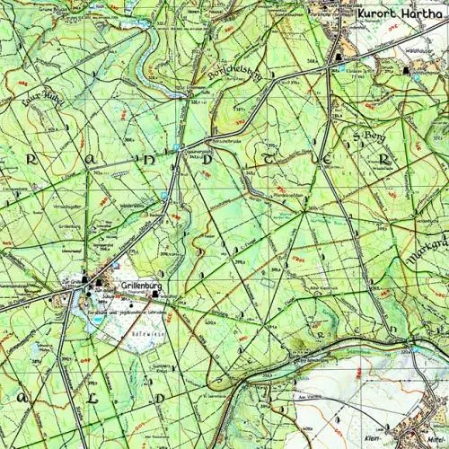Bild: 9783910181199 | Tharandter Wald 1 : 20 000 | Rolf Böhm | (Land-)Karte | 1 S. | Deutsch