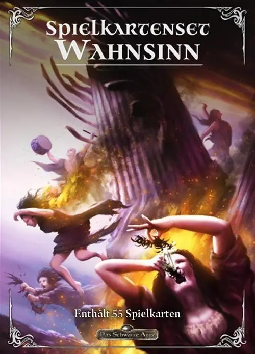 Cover: 4260630771299 | DSA5 Mythos: Spielkartenset Wahnsinn | Alex Spohr | US25455 | deutsch