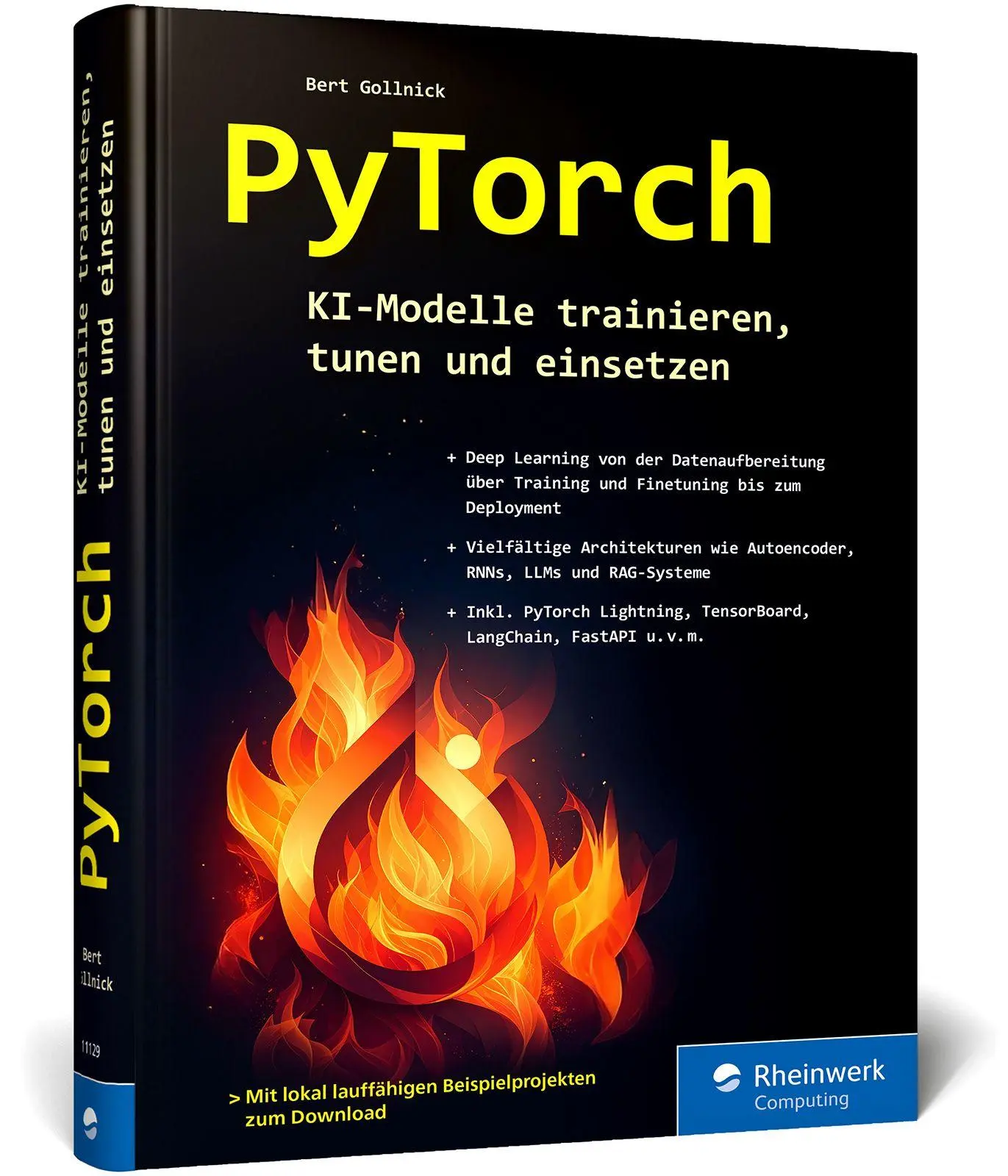 Cover: 9783367111299 | PyTorch | KI-Modelle trainieren, tunen und einsetzen | Bert Gollnick