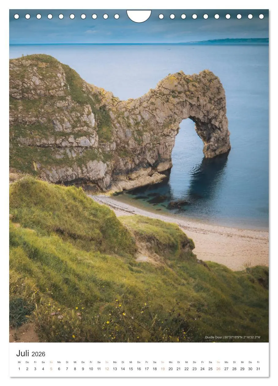 Bild: 9783516391299 | Roadtrip durch Südengland (Wandkalender 2026 DIN A4 hoch), CALVENDO...