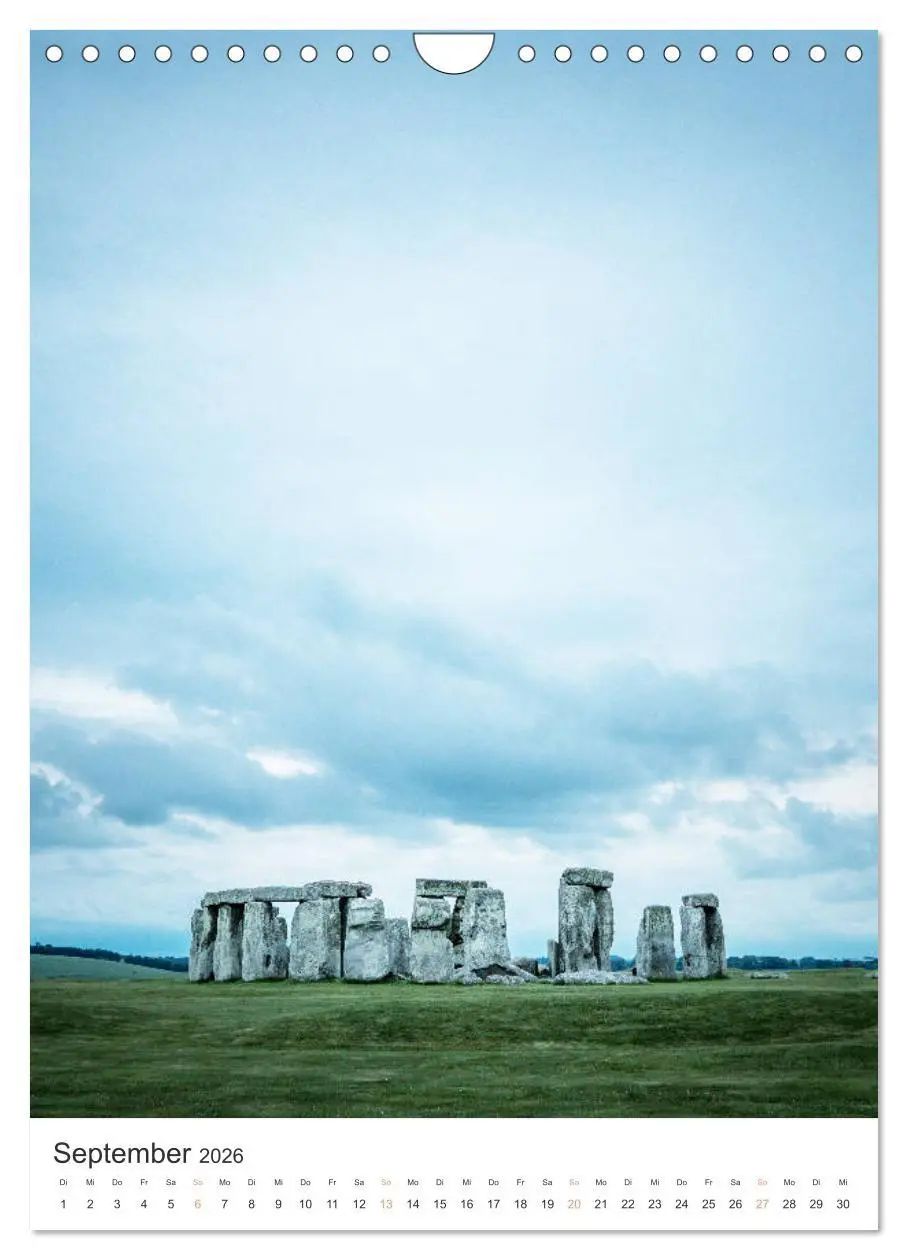 Bild: 9783516391299 | Roadtrip durch Südengland (Wandkalender 2026 DIN A4 hoch), CALVENDO...