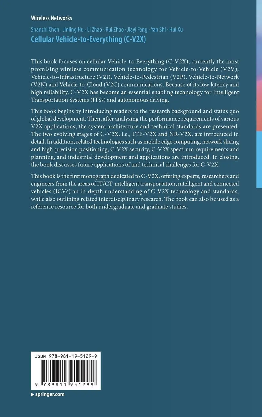 Rückseite: 9789811951299 | Cellular Vehicle-to-Everything (C-V2X) | Shanzhi Chen (u. a.) | Buch
