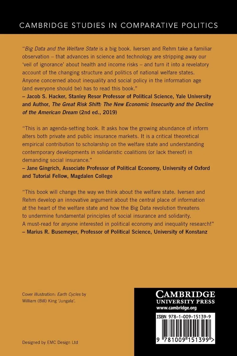 Rückseite: 9781009151399 | Big Data and the Welfare State | Torben Iversen (u. a.) | Taschenbuch