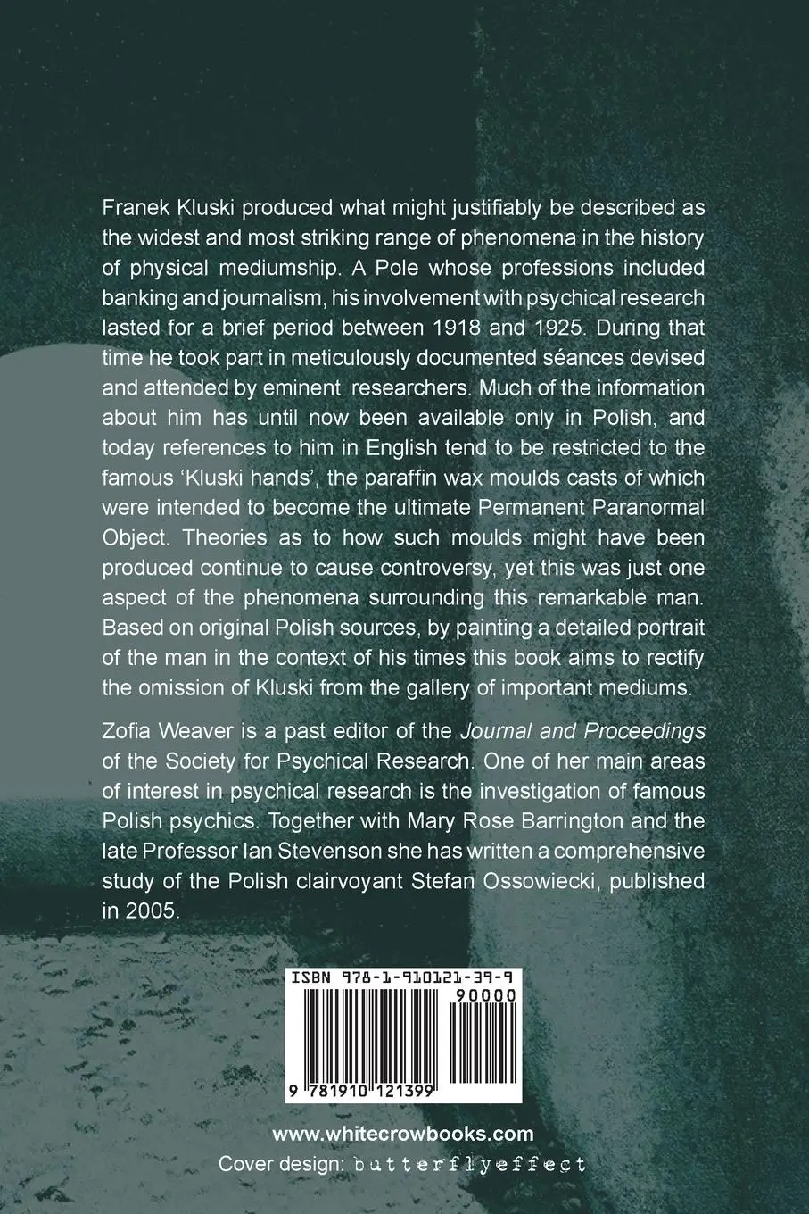 Rückseite: 9781910121399 | Other Realities? | The Enigma of Franek Kluski's Mediumship | Weaver