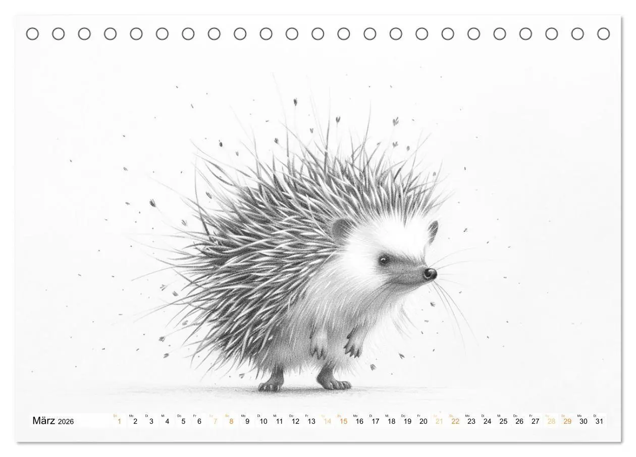 Bild: 9783457361399 | Tierisches Tohuwabohu (Tischkalender 2026 DIN A5 quer), CALVENDO...