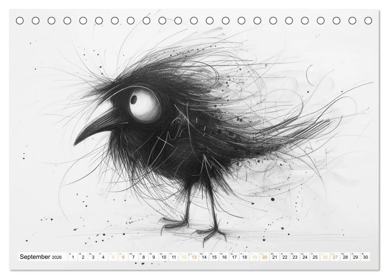 Bild: 9783457361399 | Tierisches Tohuwabohu (Tischkalender 2026 DIN A5 quer), CALVENDO...