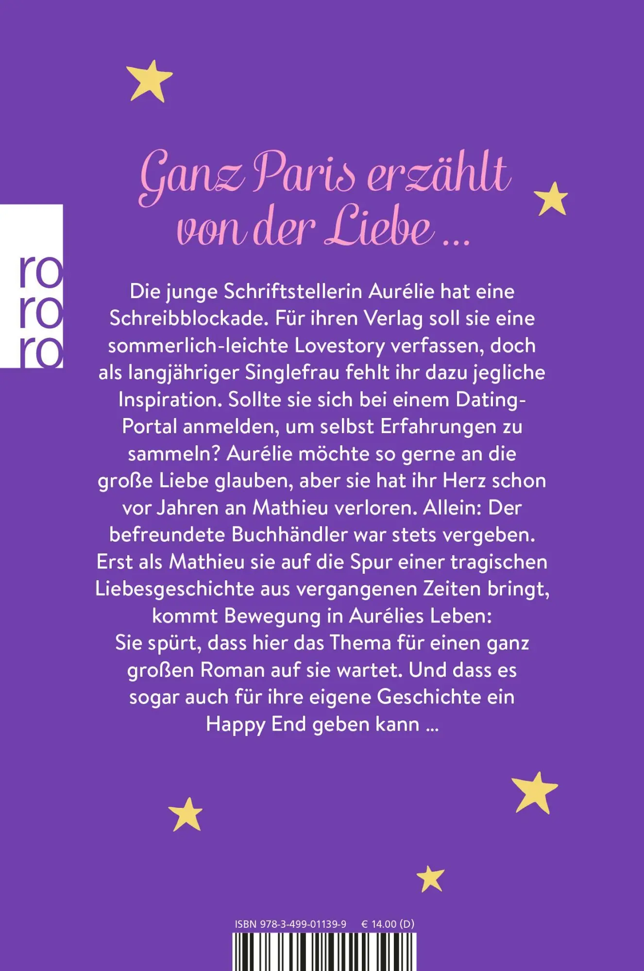 Rückseite: 9783499011399 | Sommernächte unter dem Eiffelturm | Lily Martin | Taschenbuch | 320 S.
