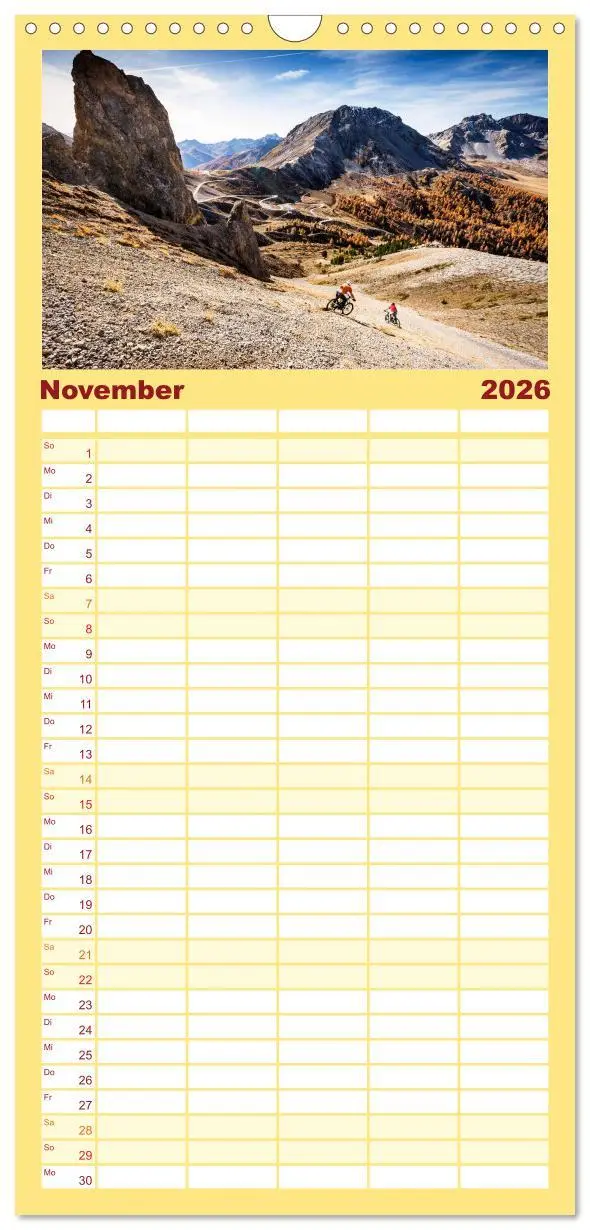 Bild: 9783516521399 | Familienplaner 2026 - Mountain Bike 2026 by Stef. Candé mit 5...