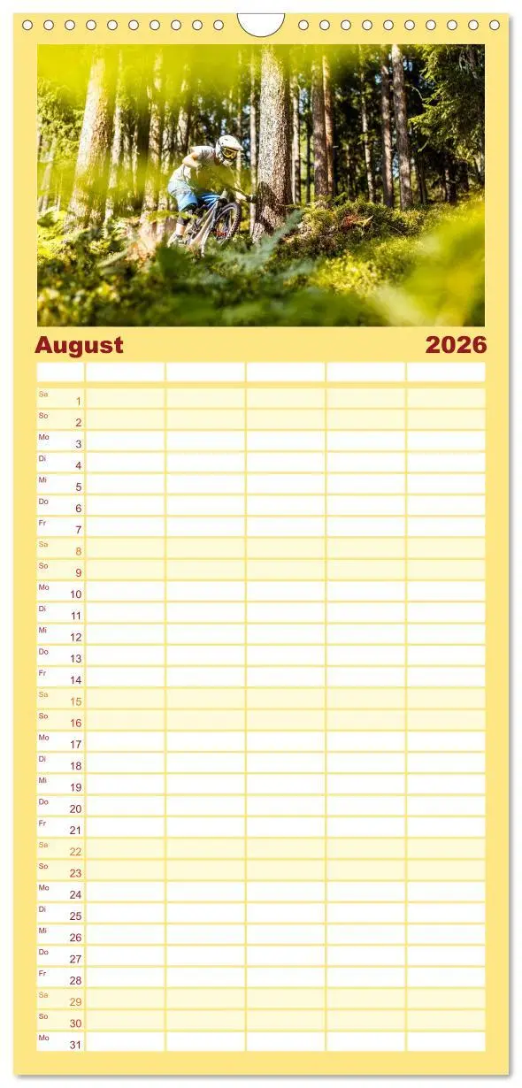 Bild: 9783516521399 | Familienplaner 2026 - Mountain Bike 2026 by Stef. Candé mit 5...