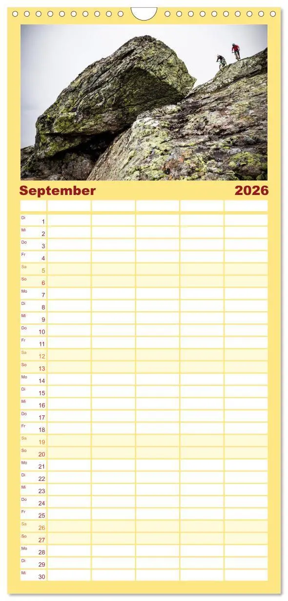 Bild: 9783516521399 | Familienplaner 2026 - Mountain Bike 2026 by Stef. Candé mit 5...