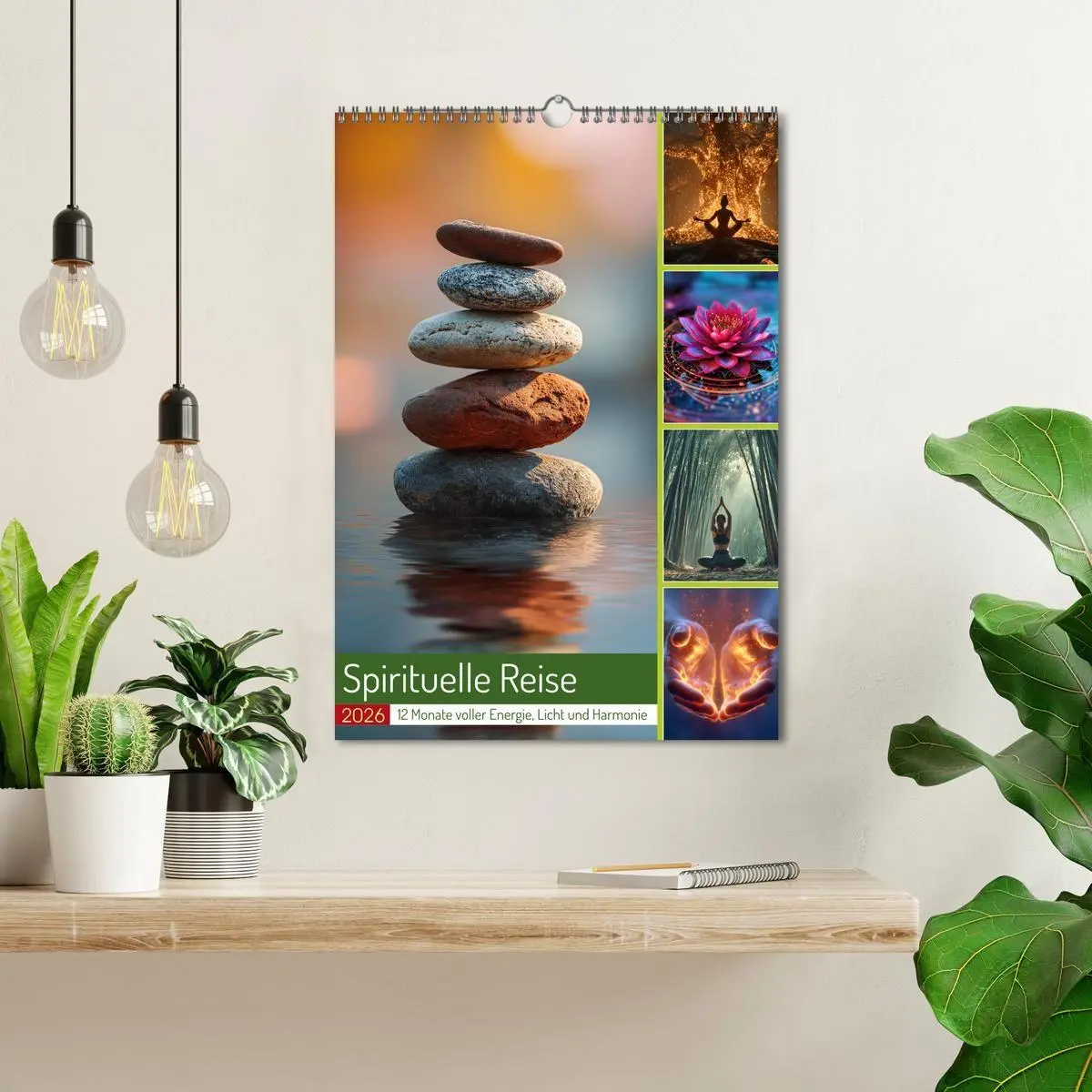 Bild: 9783516691399 | Spirituelle Reise (Wandkalender 2026 DIN A3 hoch), CALVENDO...