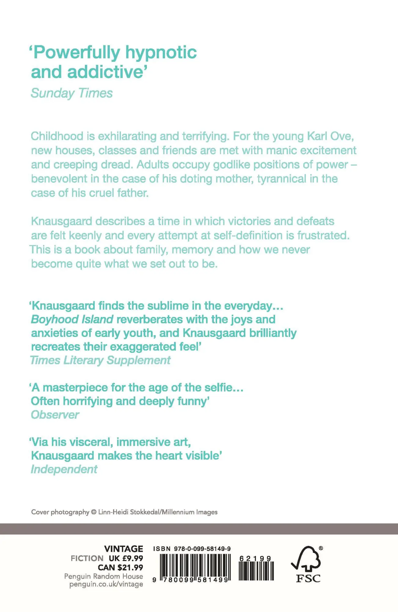 Rückseite: 9780099581499 | Boyhood Island | My Struggle Book 3 | Karl Ove Knausgaard | Buch