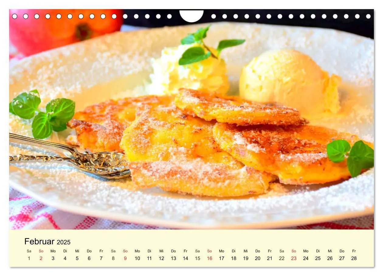 Bild: 9783435191499 | Saftig-knackige Äpfel und köstliche Süßspeisen (Wandkalender 2025...