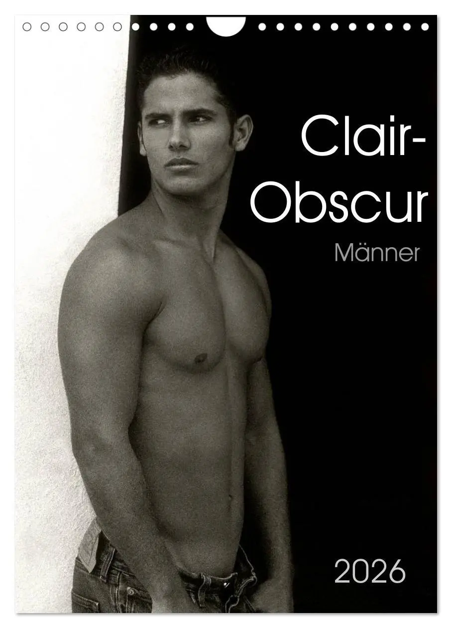 Cover: 9783516441499 | Clair-Obscur Männer 2026 (Wandkalender 2026 DIN A4 hoch), CALVENDO...