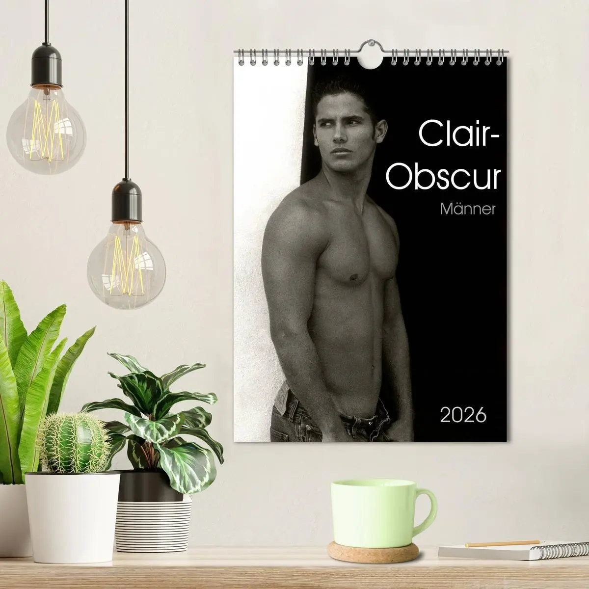 Bild: 9783516441499 | Clair-Obscur Männer 2026 (Wandkalender 2026 DIN A4 hoch), CALVENDO...