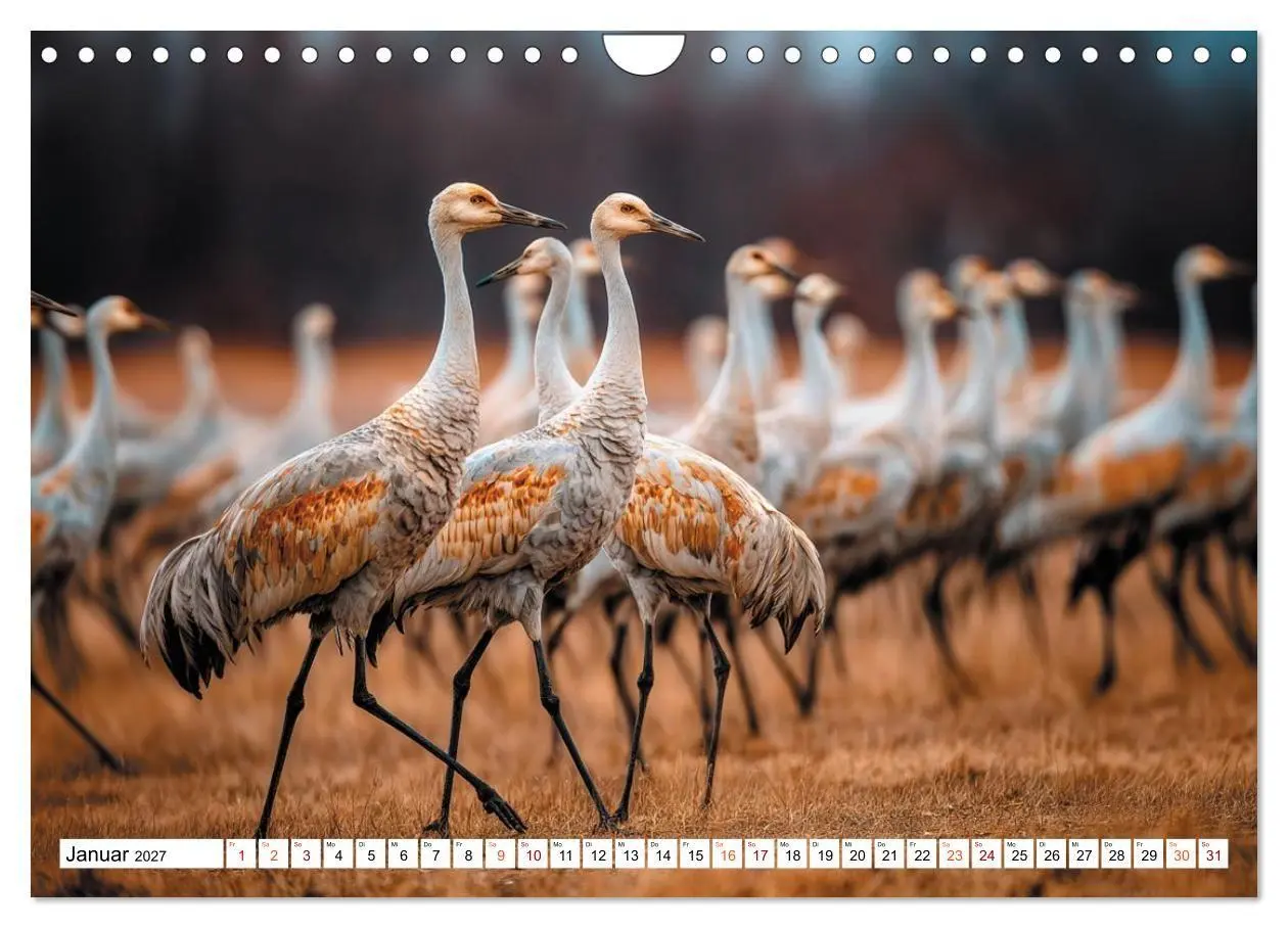 Bild: 9783516821499 | Mit den Kranichen kehrt das Licht in die Seele zurück (Wandkalender...
