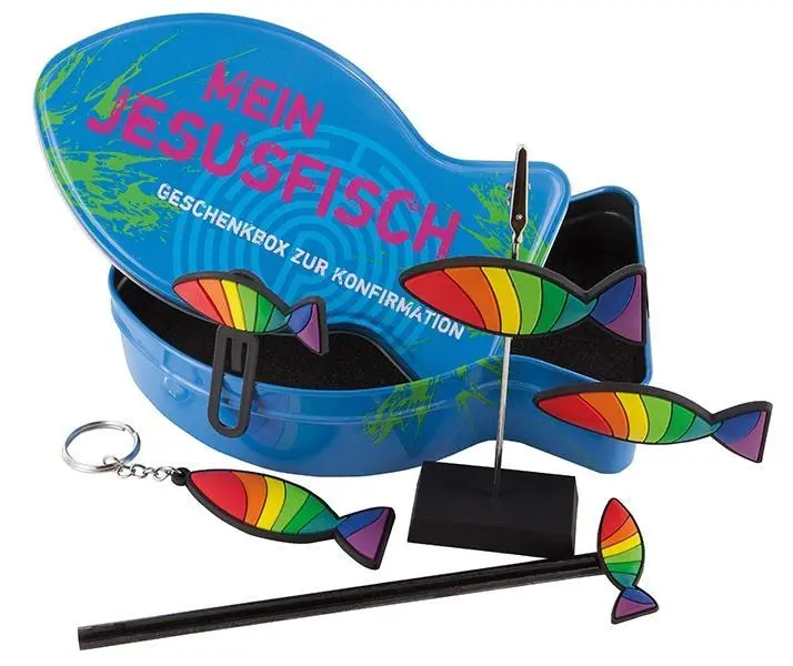 Cover: 4036526661599 | Mein Jesusfisch | Mehrteiliges Produkt | Metalldose in Fisch-Form
