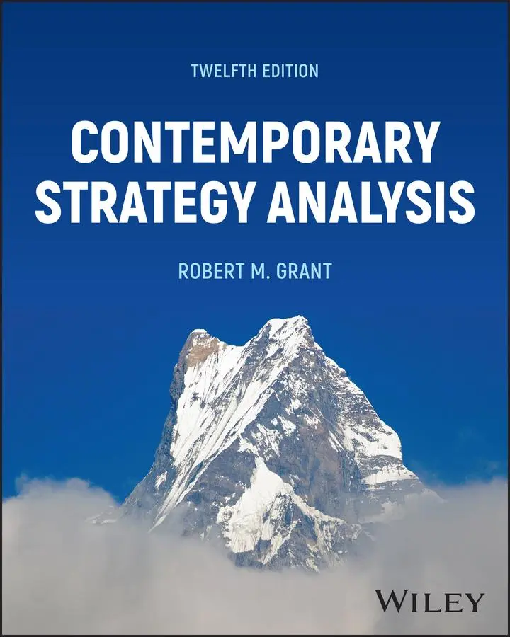 Cover: 9781394251599 | Contemporary Strategy Analysis, with eBook Access Code | Grant | Buch