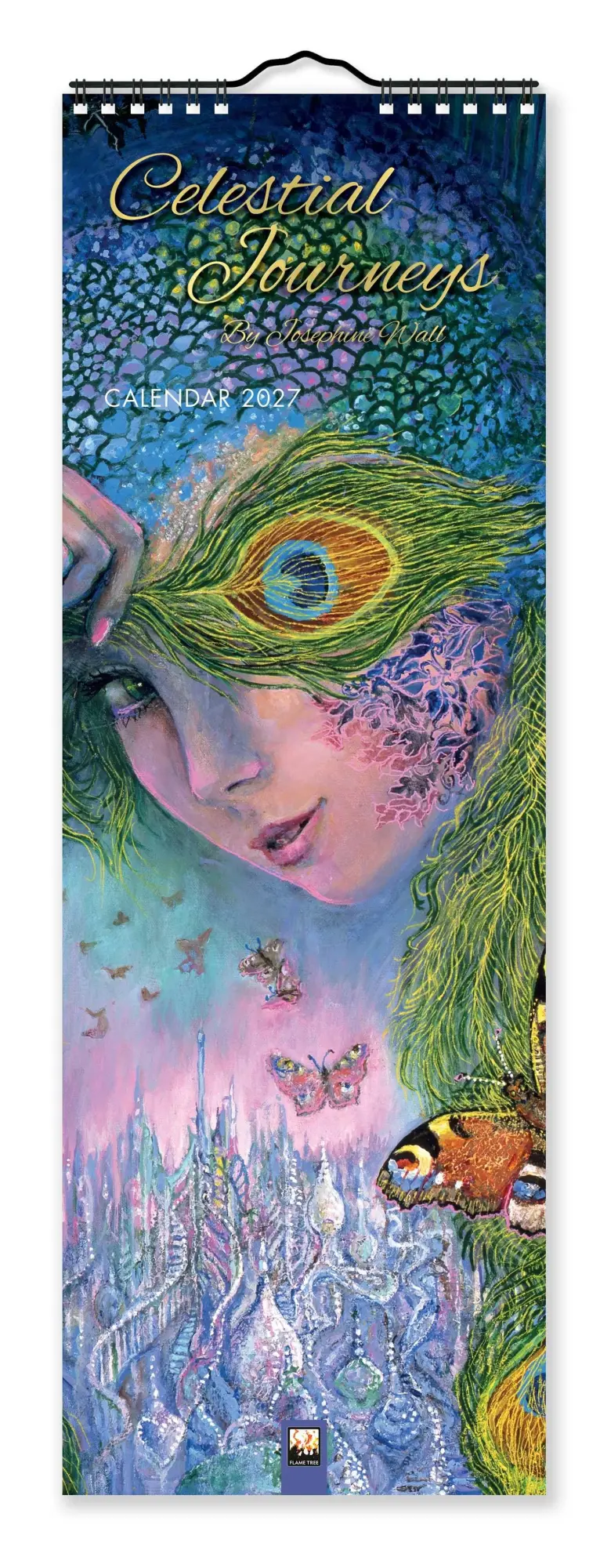 Cover: 9781806941599 | Josephine Wall, Celestial Journeys - Slimline-Kalender 2027 -...