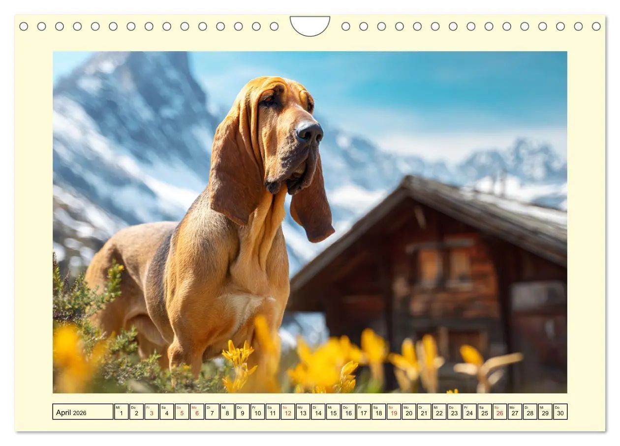 Bild: 9783457721599 | Bloodhound Momente. Zielstrebige Schnüffler mit treuer Seele...