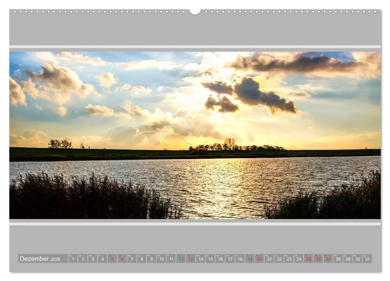 Bild: 9783457961599 | Ostfriesland - Deichspaziergang (hochwertiger Premium Wandkalender...