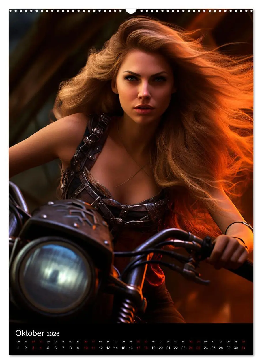 Bild: 9783516291599 | Riding Beauties (hochwertiger Premium Wandkalender 2026 DIN A2...
