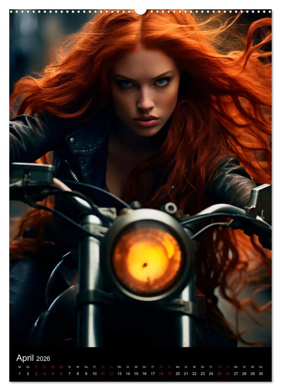 Bild: 9783516291599 | Riding Beauties (hochwertiger Premium Wandkalender 2026 DIN A2...