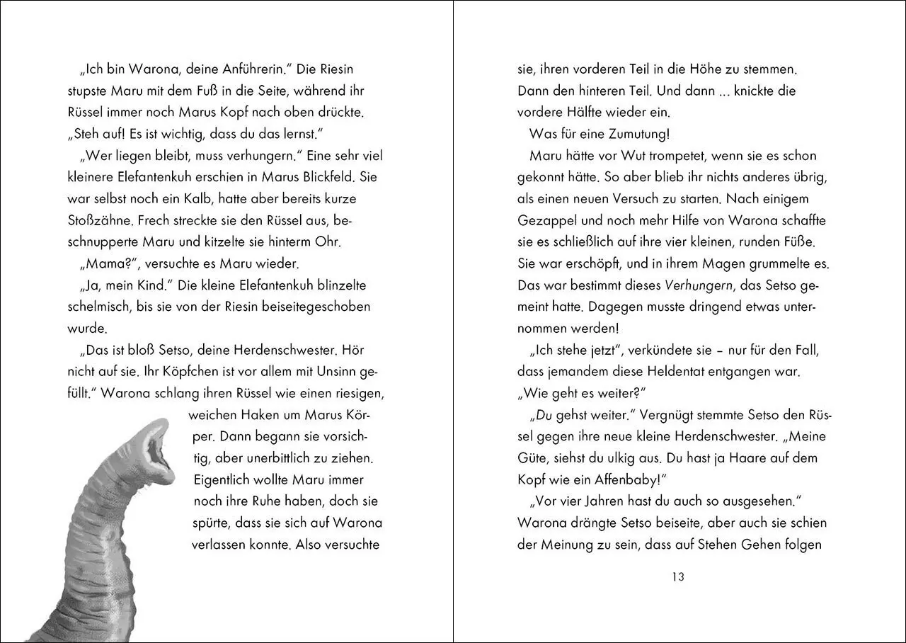 Bild: 9783743211599 | Das geheime Leben der Tiere (Savanne) - Maru - Die Reise der Elefanten