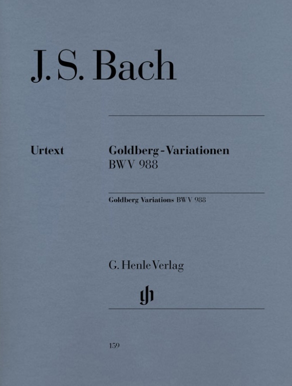 Cover: 9790201801599 | Johann Sebastian Bach - Goldberg-Variationen BWV 988 | Rudolf Steglich