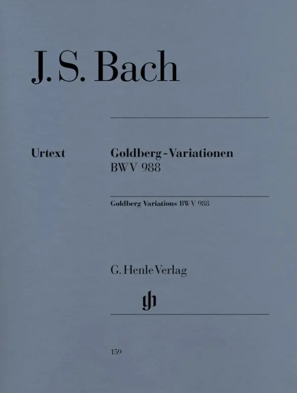 Cover: 9790201801599 | Johann Sebastian Bach - Goldberg-Variationen BWV 988 | Rudolf Steglich