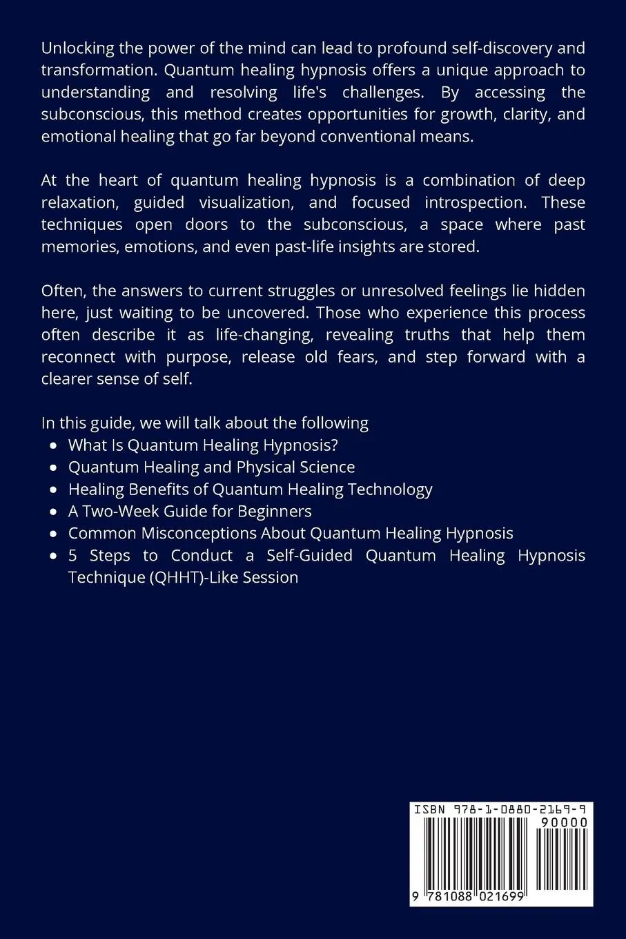 Rückseite: 9781088021699 | Quantum Healing Hypnosis | Jeffrey Winzant | Taschenbuch | Englisch