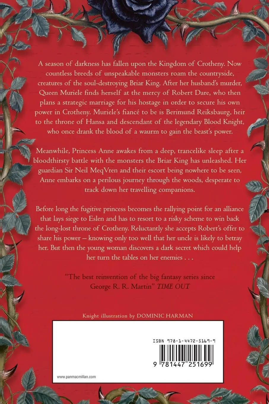 Rückseite: 9781447251699 | The Blood Knight | Greg Keyes | Taschenbuch | Englisch | 2013 | Tor