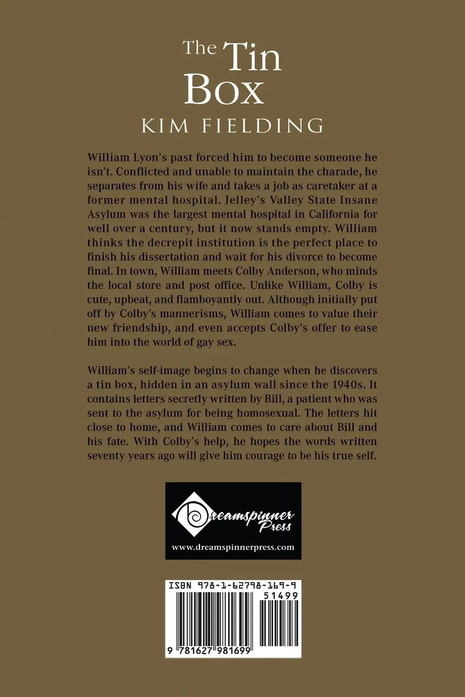 Rückseite: 9781627981699 | The Tin Box | Kim Fielding | Taschenbuch | Kartoniert / Broschiert