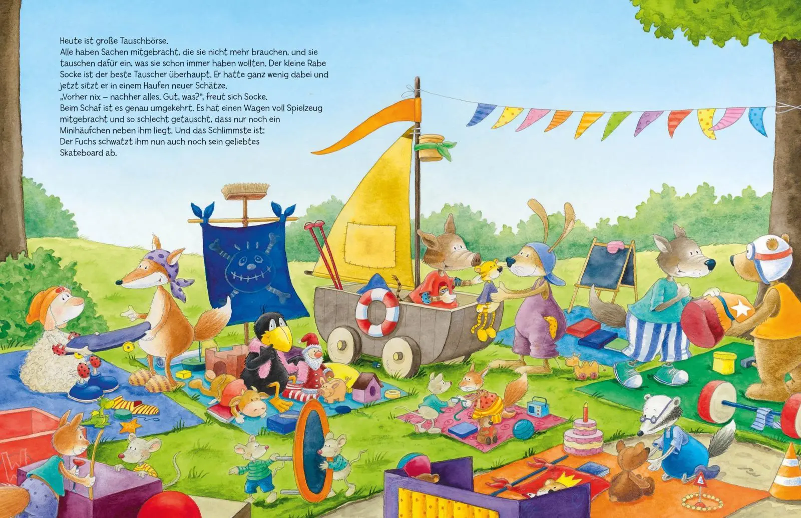 Bild: 9783480241699 | Der kleine Rabe Socke: Alles Raben-Abenteuer! | Nele Moost | Buch