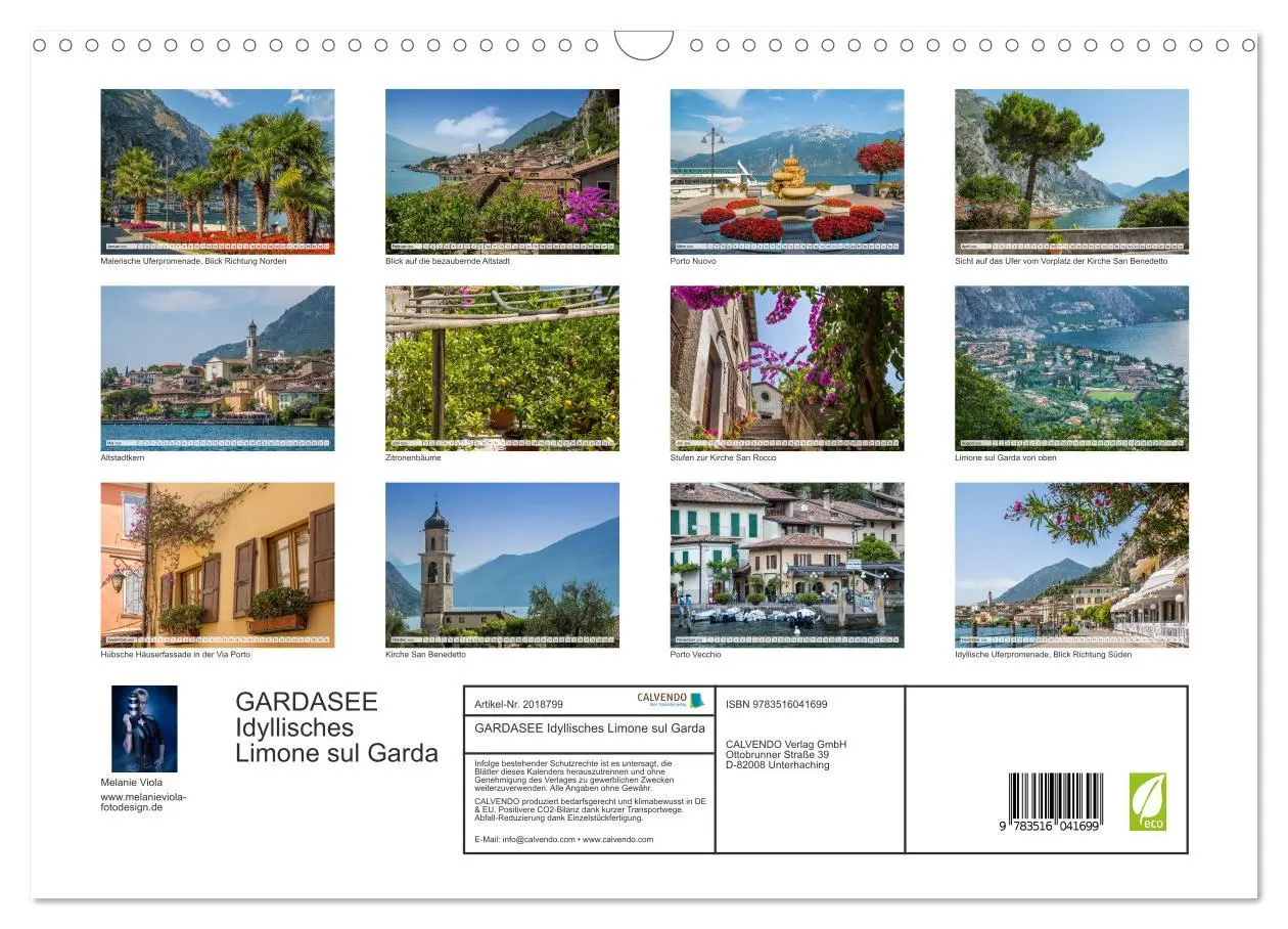Bild: 9783516041699 | GARDASEE Idyllisches Limone sul Garda (Wandkalender 2026 DIN A3...