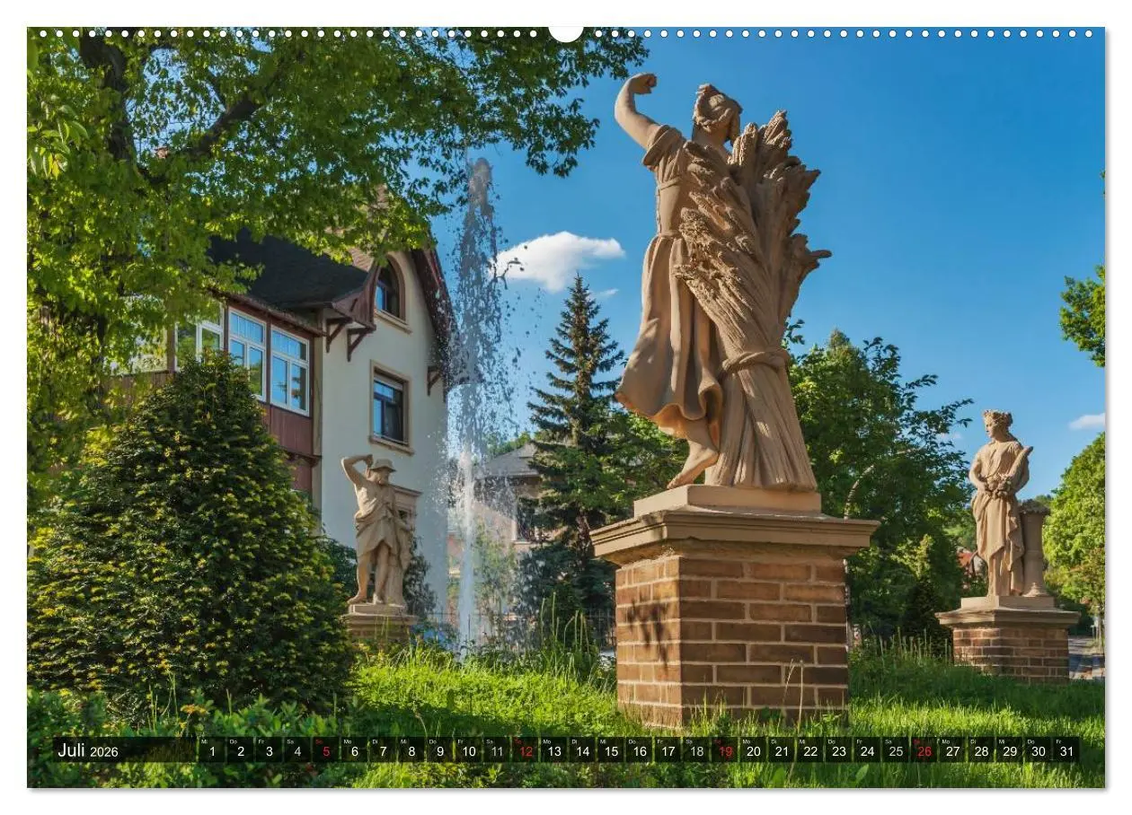 Bild: 9783516111699 | Ein Wochenende in Radebeul (hochwertiger Premium Wandkalender 2026...