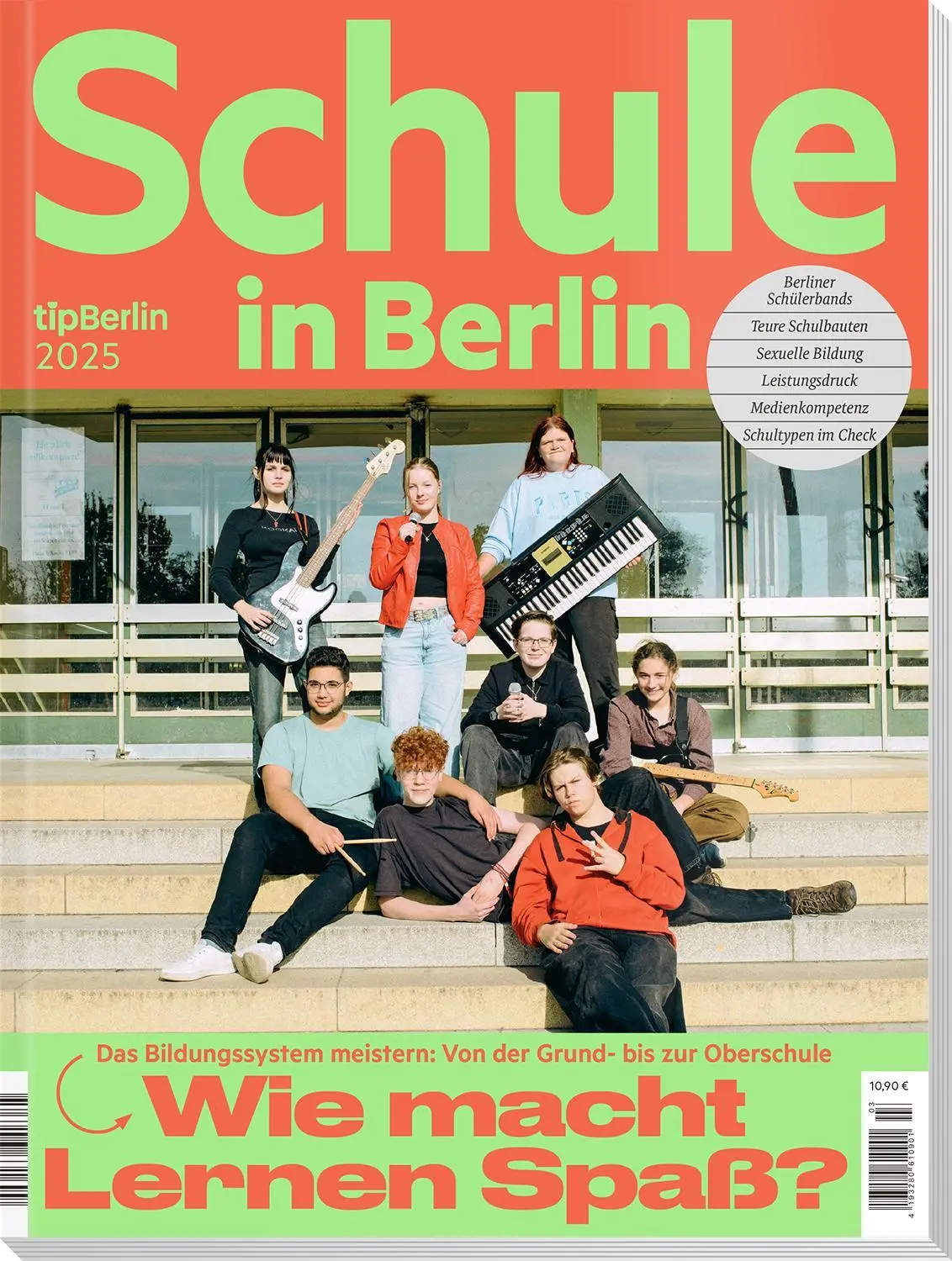 Cover: 9783946631699 | Schule in Berlin 2025 | Tip Berlin Media Group GmbH | Taschenbuch