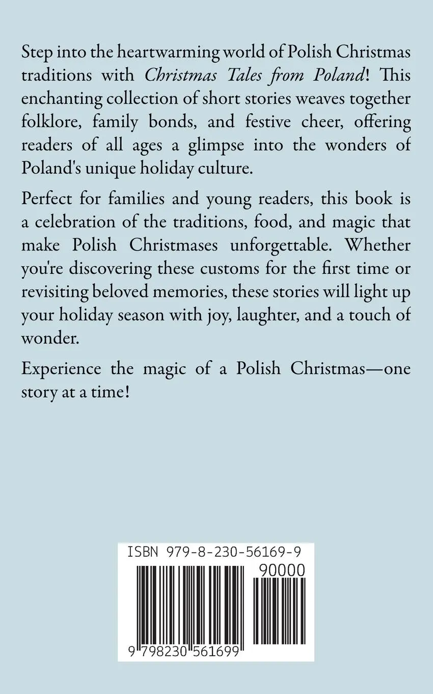 Rückseite: 9798230561699 | Christmas Tales from Poland | Peppernut Books | Taschenbuch | Englisch