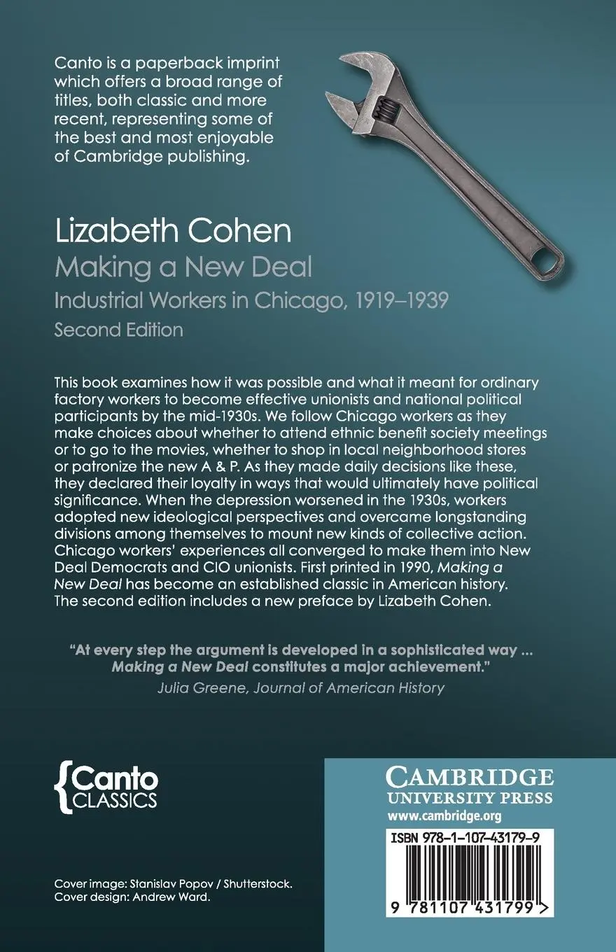 Rückseite: 9781107431799 | Making a New Deal | Lizabeth Cohen | Taschenbuch | Englisch | 2019