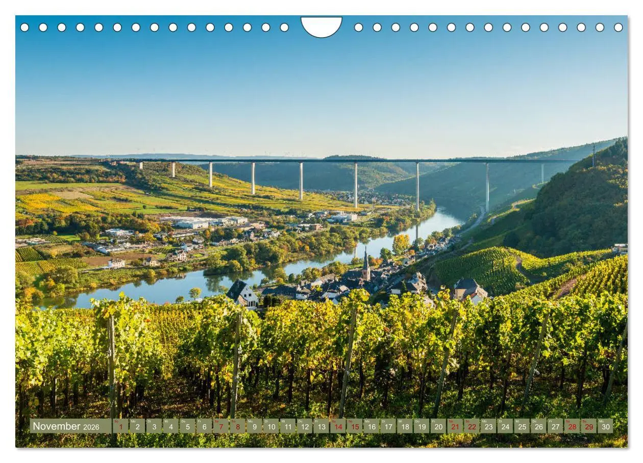 Bild: 9783457871799 | Mosellandschaften (Wandkalender 2026 DIN A4 quer), CALVENDO...