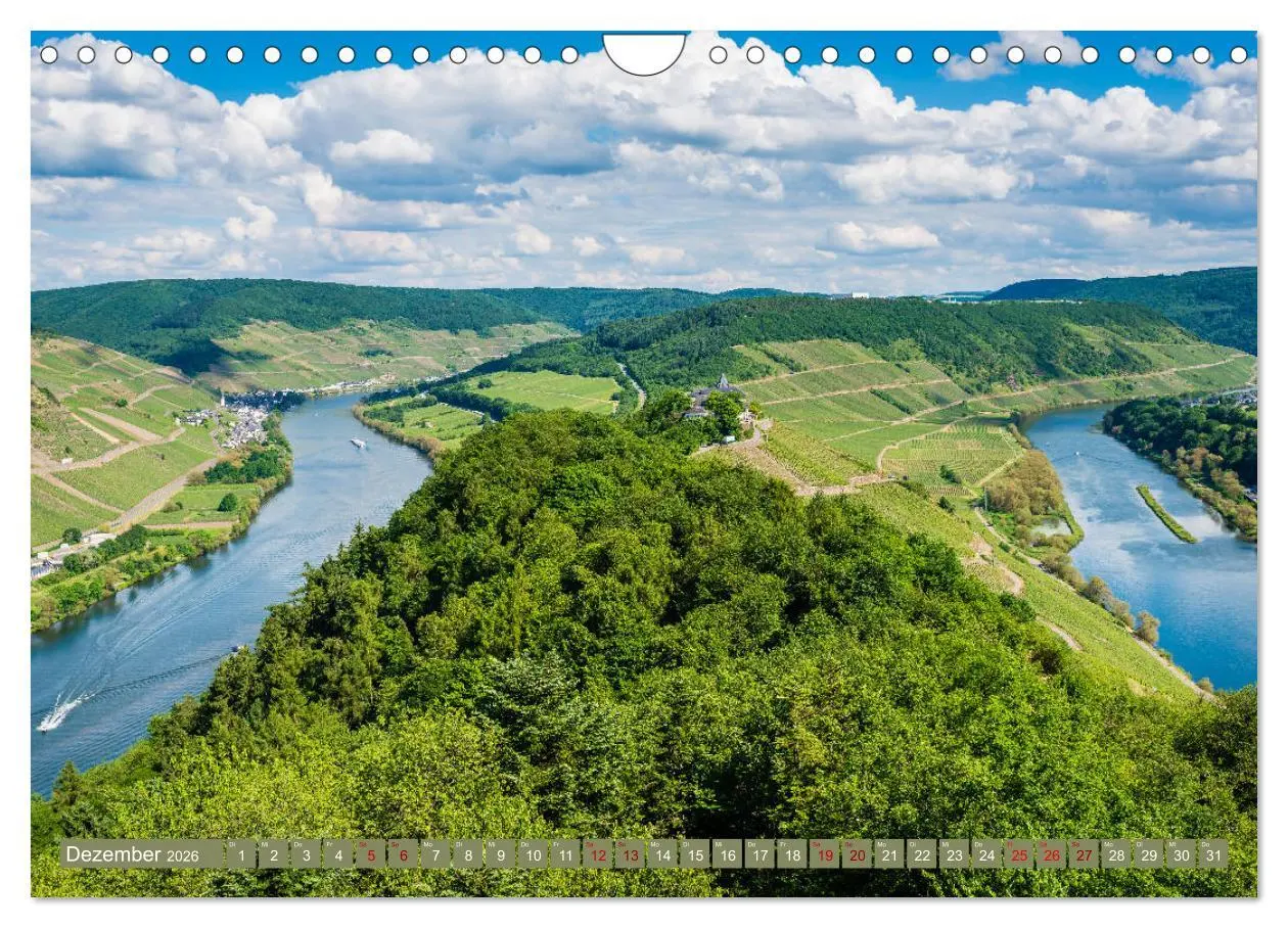 Bild: 9783457871799 | Mosellandschaften (Wandkalender 2026 DIN A4 quer), CALVENDO...