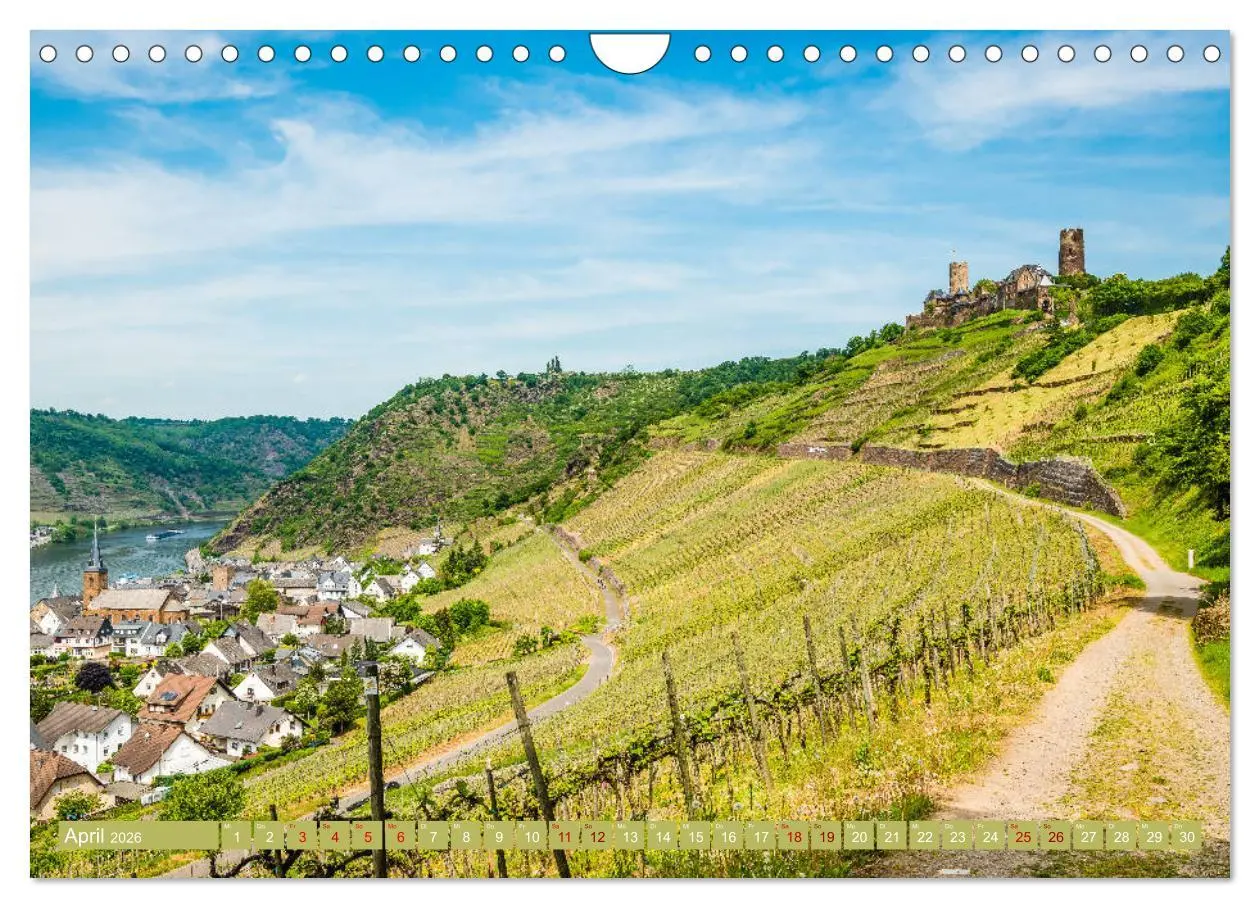Bild: 9783457871799 | Mosellandschaften (Wandkalender 2026 DIN A4 quer), CALVENDO...