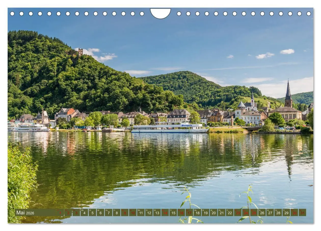 Bild: 9783457871799 | Mosellandschaften (Wandkalender 2026 DIN A4 quer), CALVENDO...