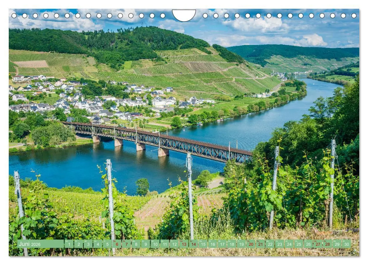 Bild: 9783457871799 | Mosellandschaften (Wandkalender 2026 DIN A4 quer), CALVENDO...