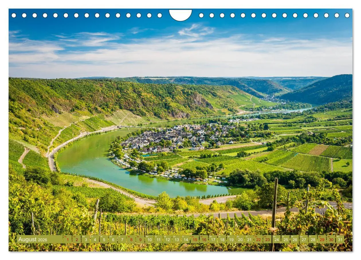 Bild: 9783457871799 | Mosellandschaften (Wandkalender 2026 DIN A4 quer), CALVENDO...